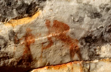 San Rock Paintings, Cedarburg, Western Cape